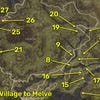 Map locations of all Riftstones in the Nameless Village and Melve regions of Dragon’s Dogma 2.