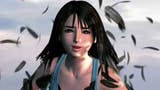 Close up of raven-haired Rinoa from Final Fantasy 8 with black feathers in the wind