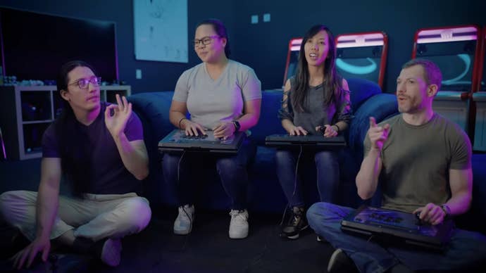 four player Project L in duo play announcement video