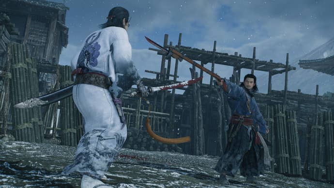 A duel between two ronin in Rise Of The Ronin.