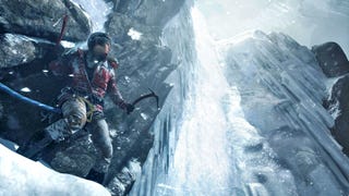 Lara i wybuchy w telewizyjnej reklamie Rise of the Tomb Raider
