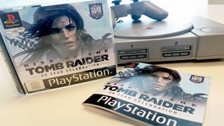 We want this Rise of the Tomb Raider: 20 year Celebration PS1 case, but Square Enix doesn't seem inclined to sell it
