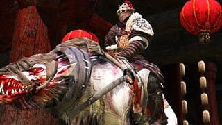 AoC: Rise of the Godslayer screens show scary wolf mounts