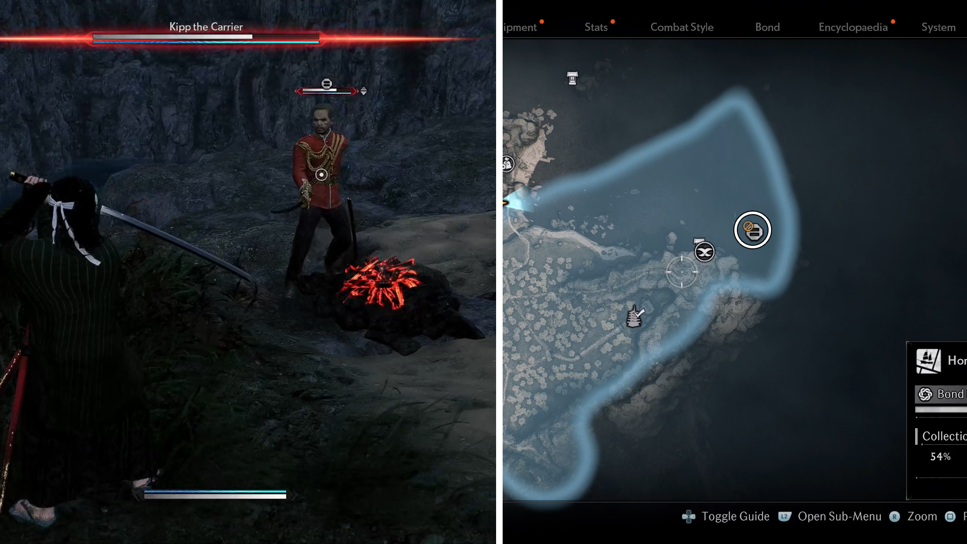 Kipp is a fugitive you can only find during the night in Rise of the Ronin