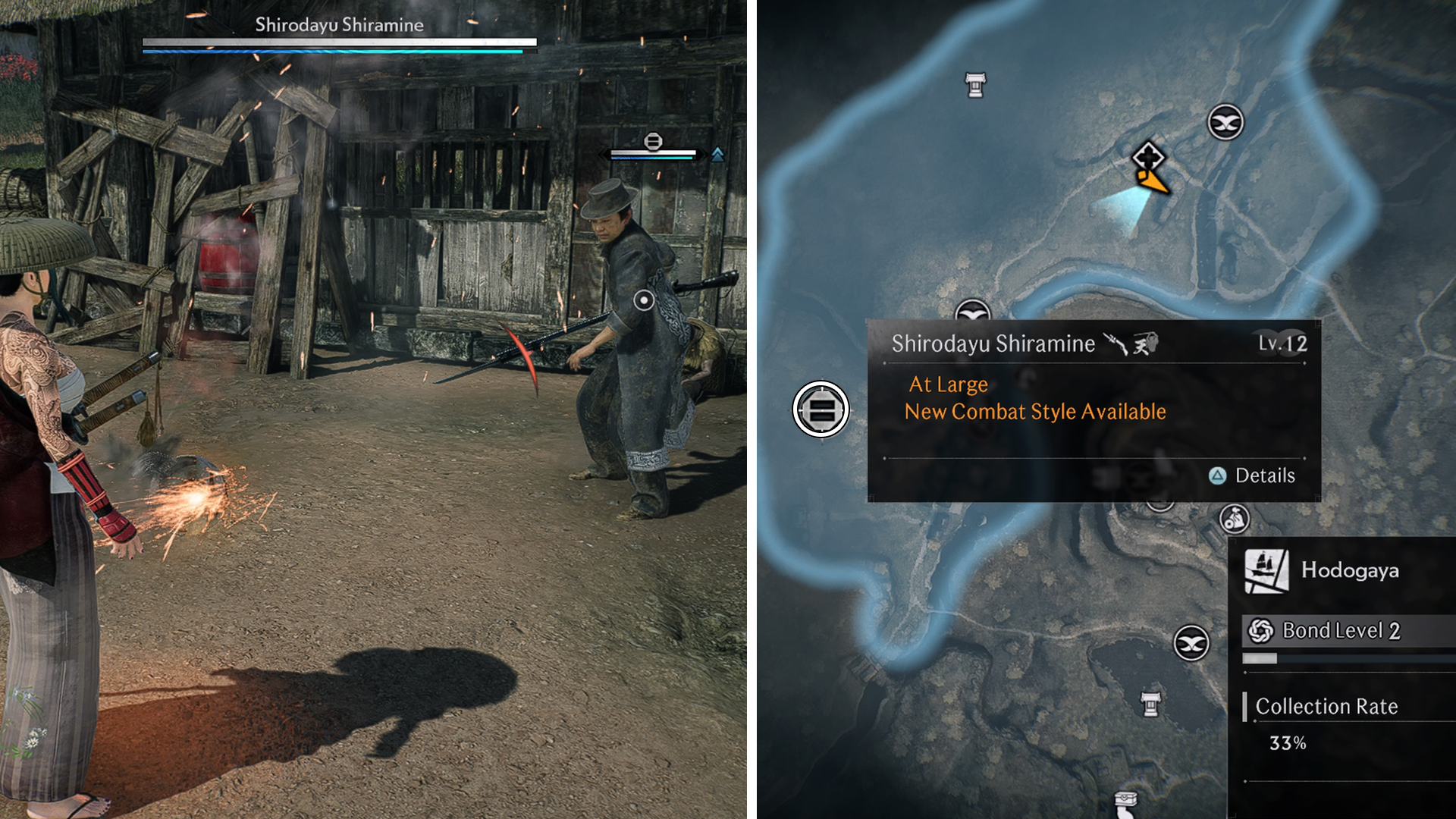 Shiramine is a powerful fugitive who you can challenge in Rise of the Ronin