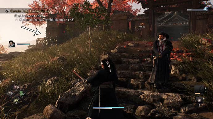 Finding one of the Formidable Foes is possible early in the mission