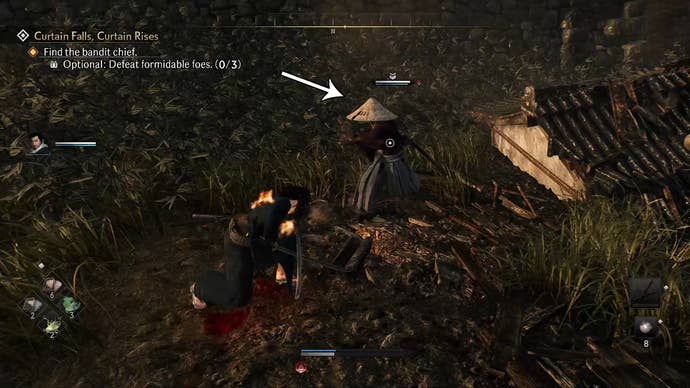 Formidable Foes are usually with other enemies in Rise of the Ronin