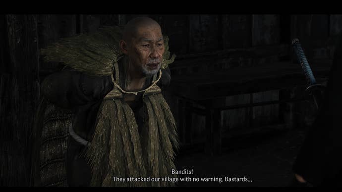 Save the small village from the group of bandits to unlock the quest in Rise of the Ronin