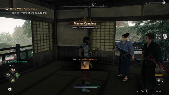 Grass Roots Missions are side quests that can help you level up fast in Rise of the Ronin