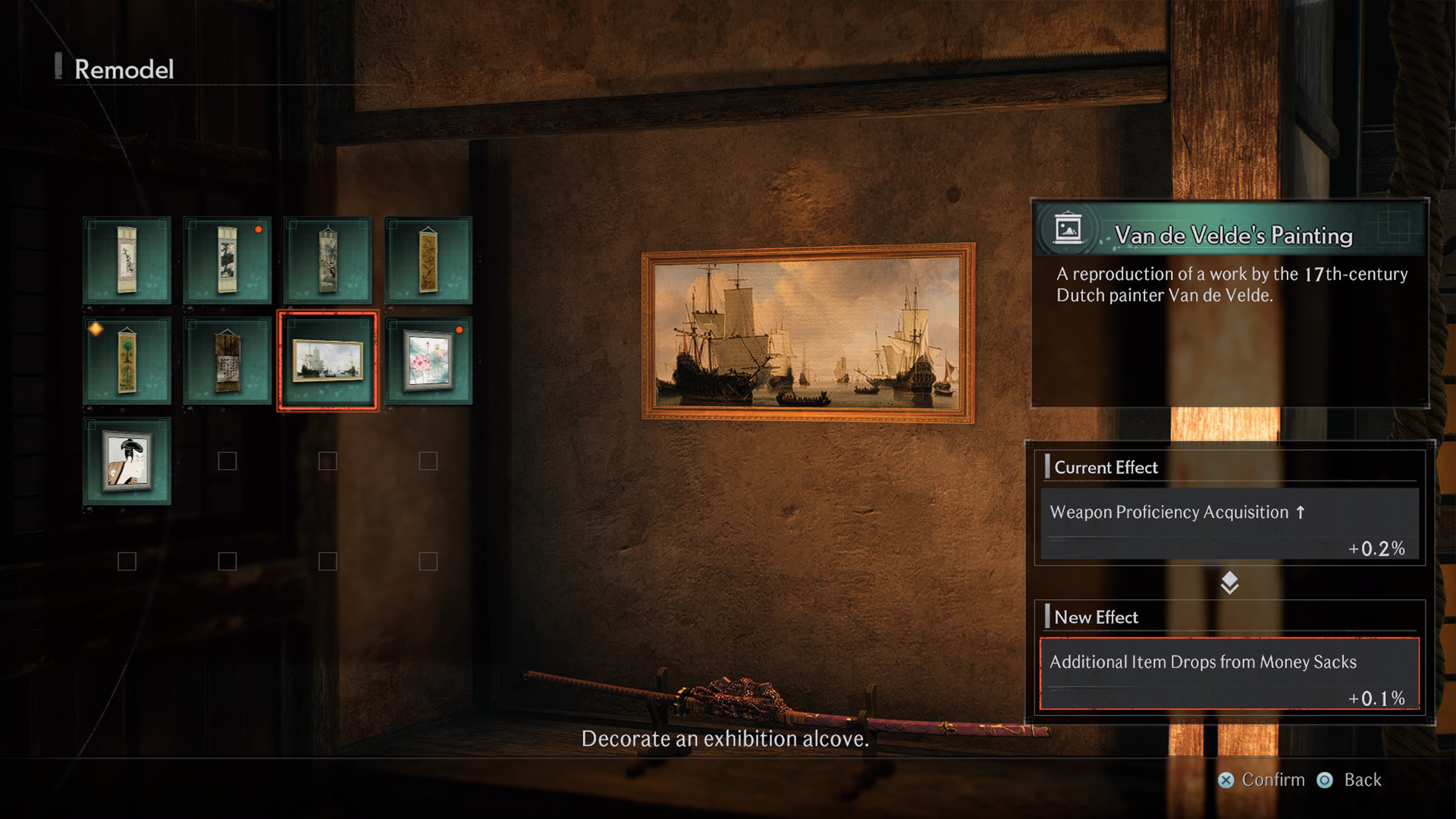 The remodel system in Rise of the Ronin gives you access to great buffs