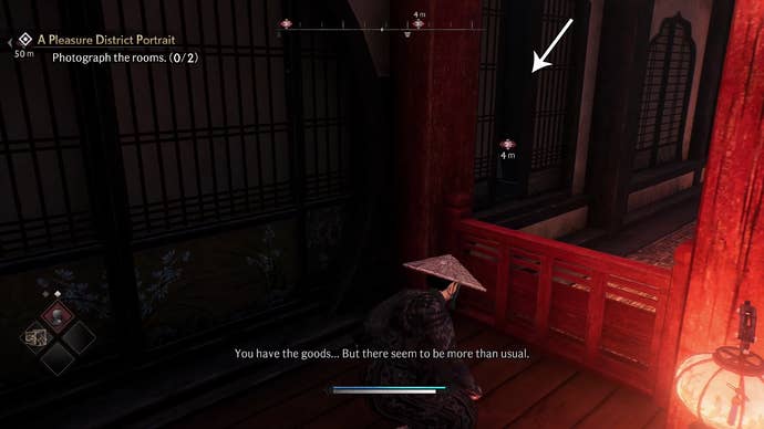 For the first photo, use the window to take the photo you need in Rise of the Ronin