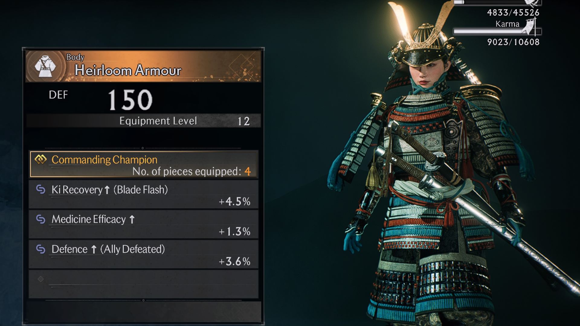 Rescue the ronin to unlock a quest that will give you a great armor in Rise of the Ronin