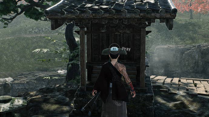 Visit shines whenever you can to gain Skill Points in Rise of the Ronin