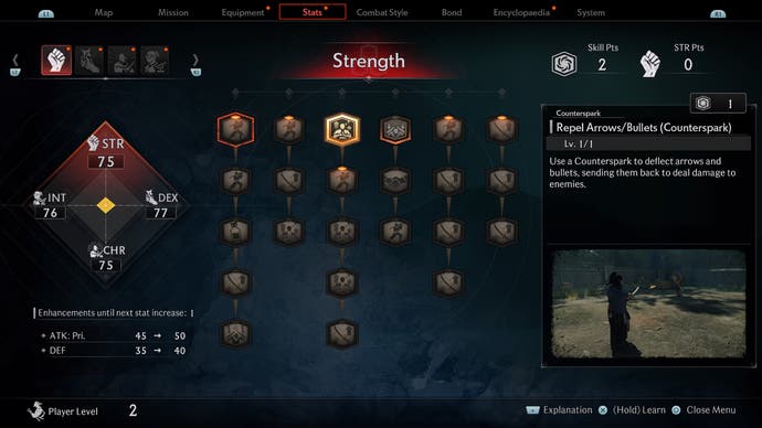 There are four skill trees in Rise of the Ronin