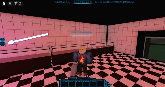 Code button in Ro-Ghoul.