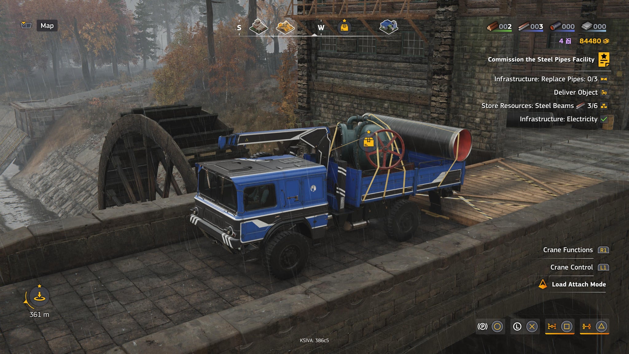 The Mule T1 in RoadCraft. - 4