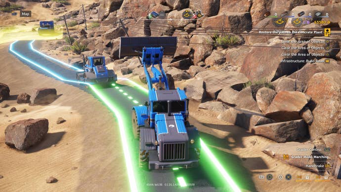 Building a road on a way out.