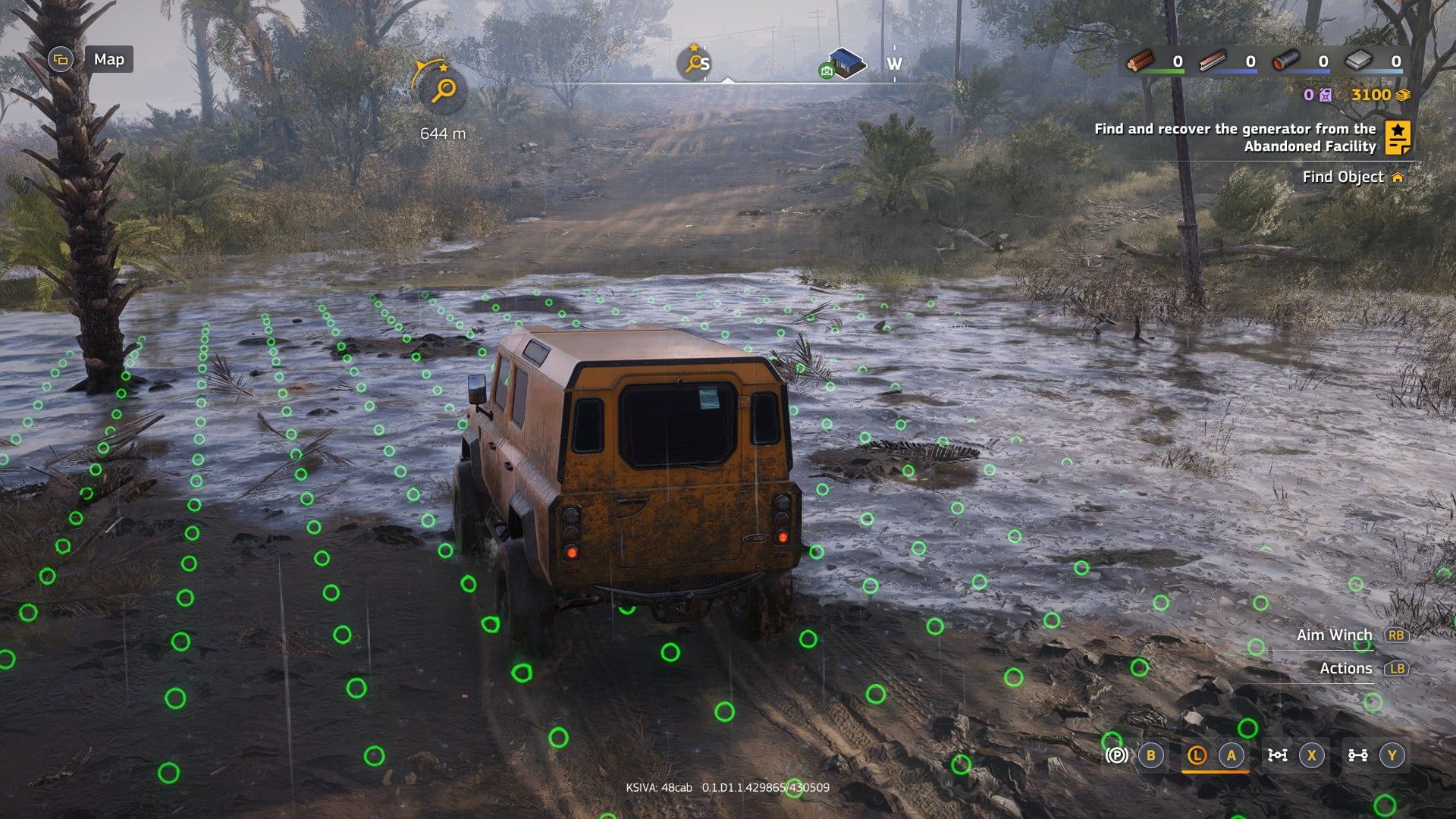 A scout vehicle scans the road ahead to see what ground is safe to drive upon. - 4