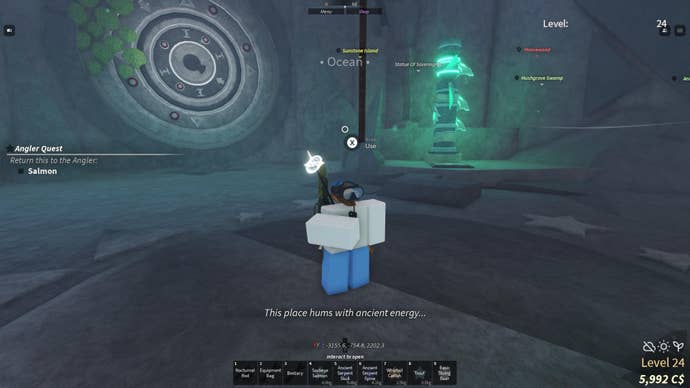 Roblox Fisch: How to open the Ancient Archives puzzle | VG247