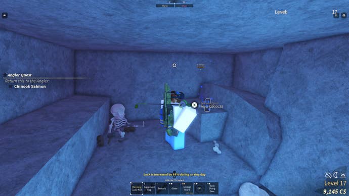 The cave which has the Tempest Totem in Fisch.