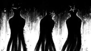 Artwork for the Roblox game Pressure, showing three mysterious figures.
