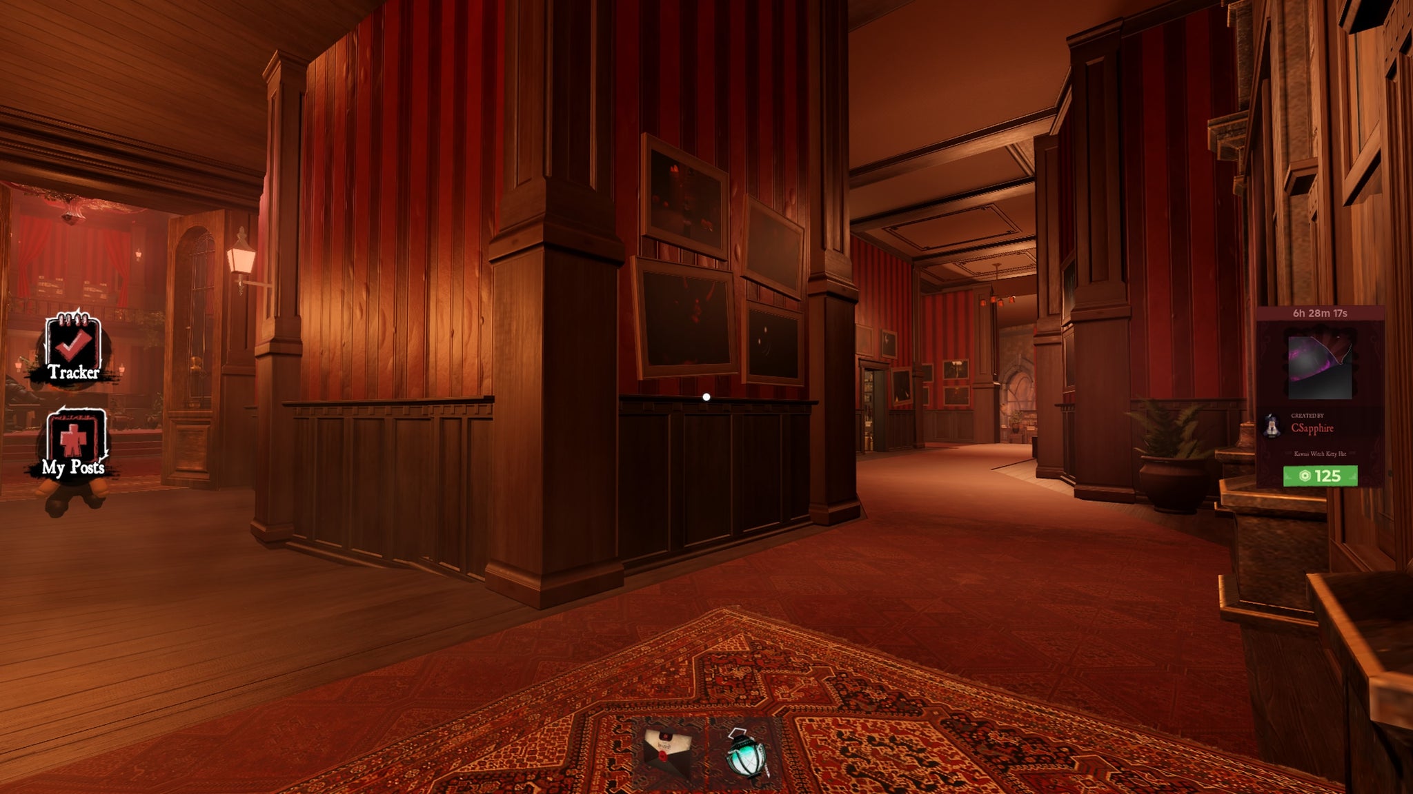 A corridor leading to the Mirror room in The Haunt. - 3