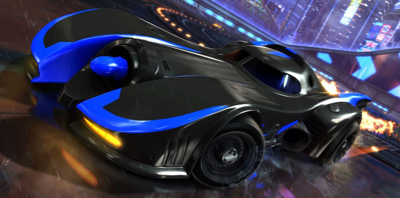 Rocket League DC Super Heroes DLC Pack with two premium Batman Battle-Cars coming in March