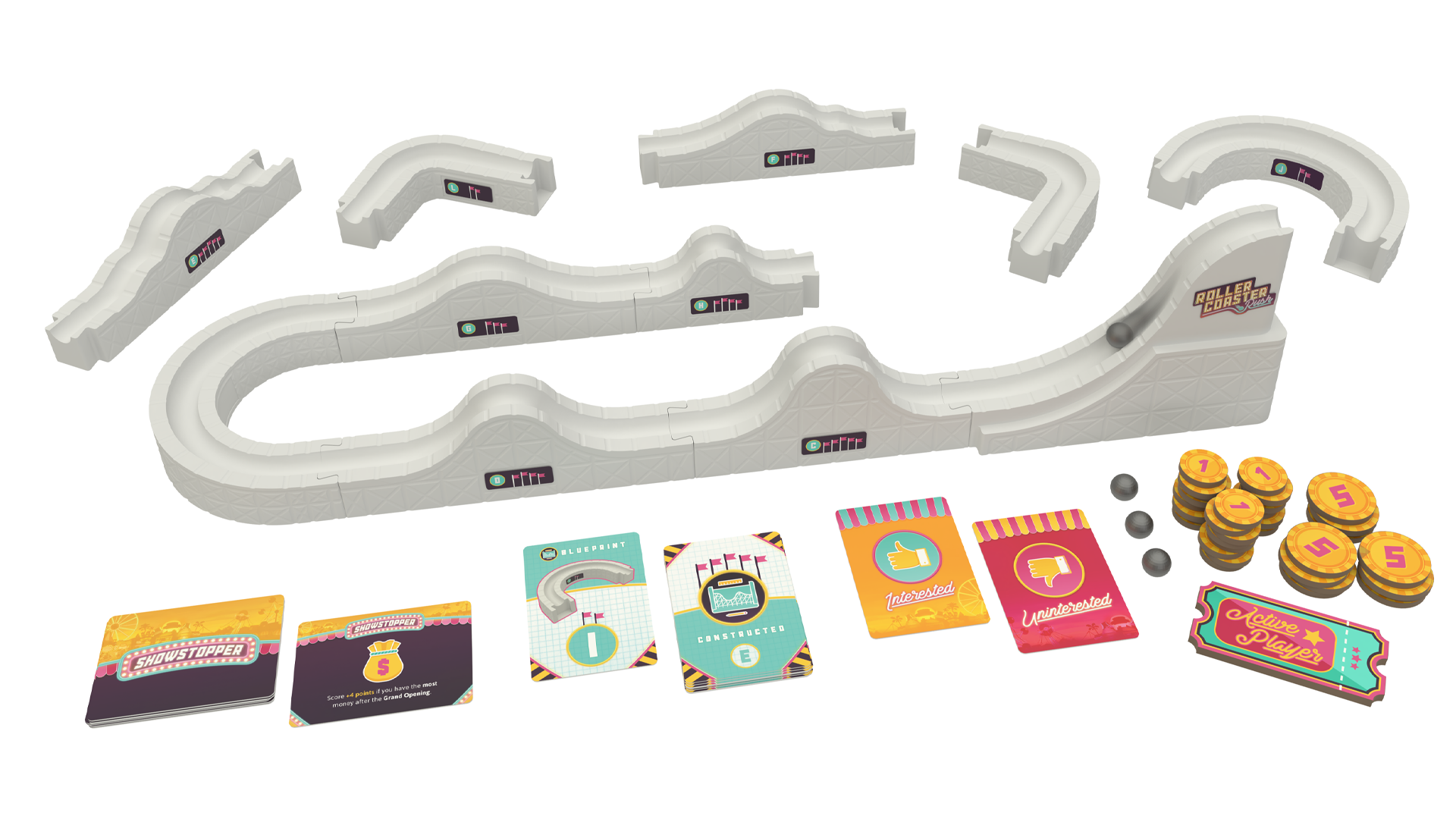 Build and test your own roller coasters in a new board game from Tiny ...