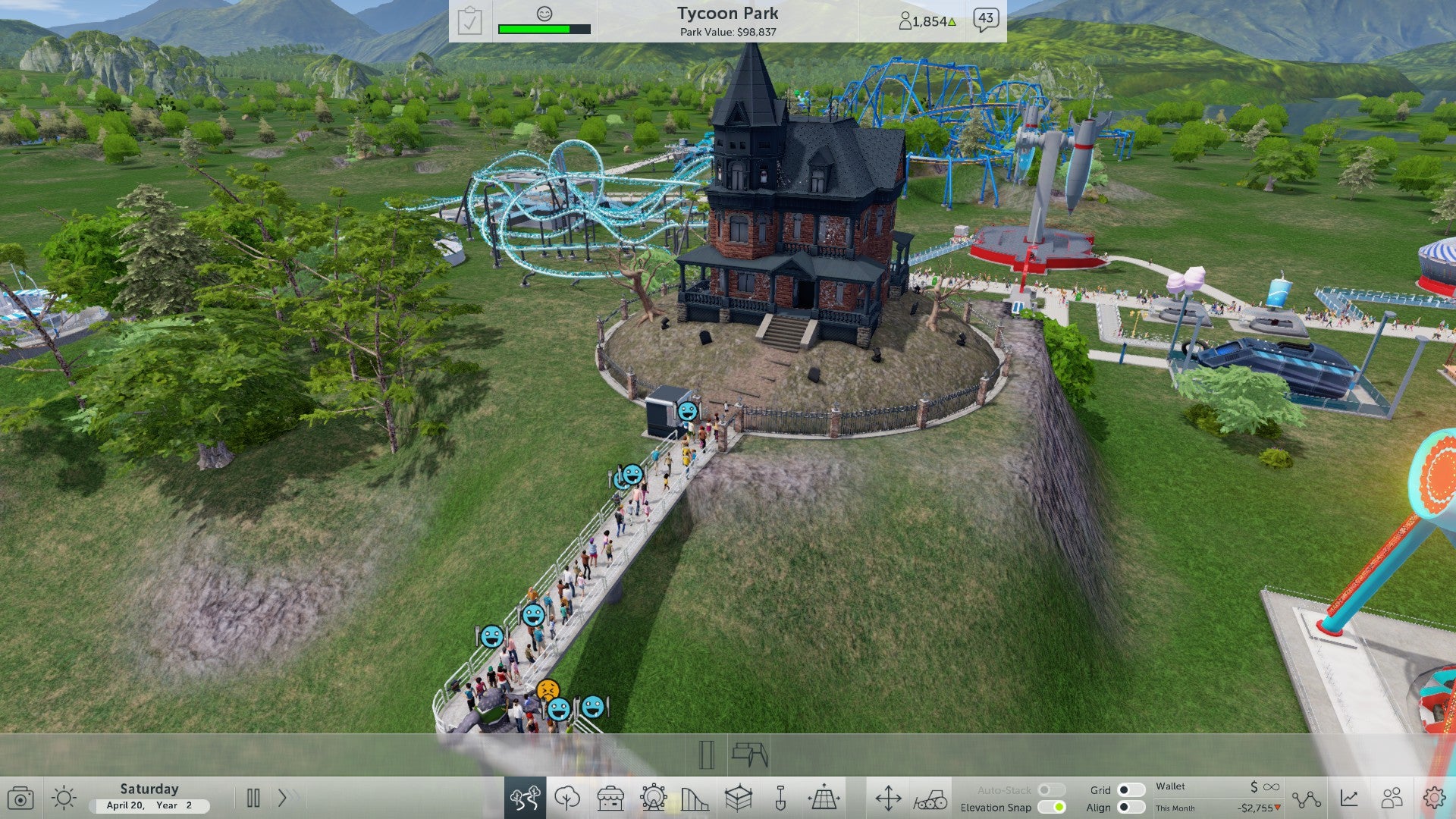 Rollercoaster Tycoon World review Eurogamer