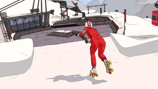 Rollerdrome makes roller skating exciting by adding guns
