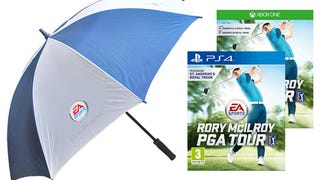 One Rory McIlroy PGA Tour special edition comes with an actual umbrella 