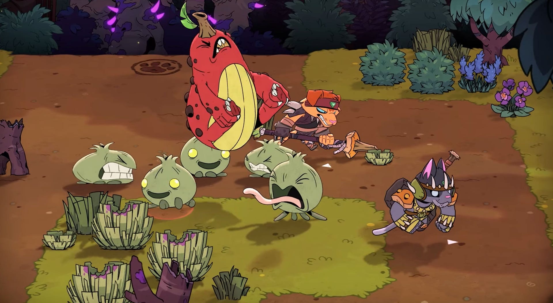 Don't Starve studio's co-op roguelike Rotwood sprouts on Steam Early Access: Jump into a world of monstrous encounters for less than a value meal