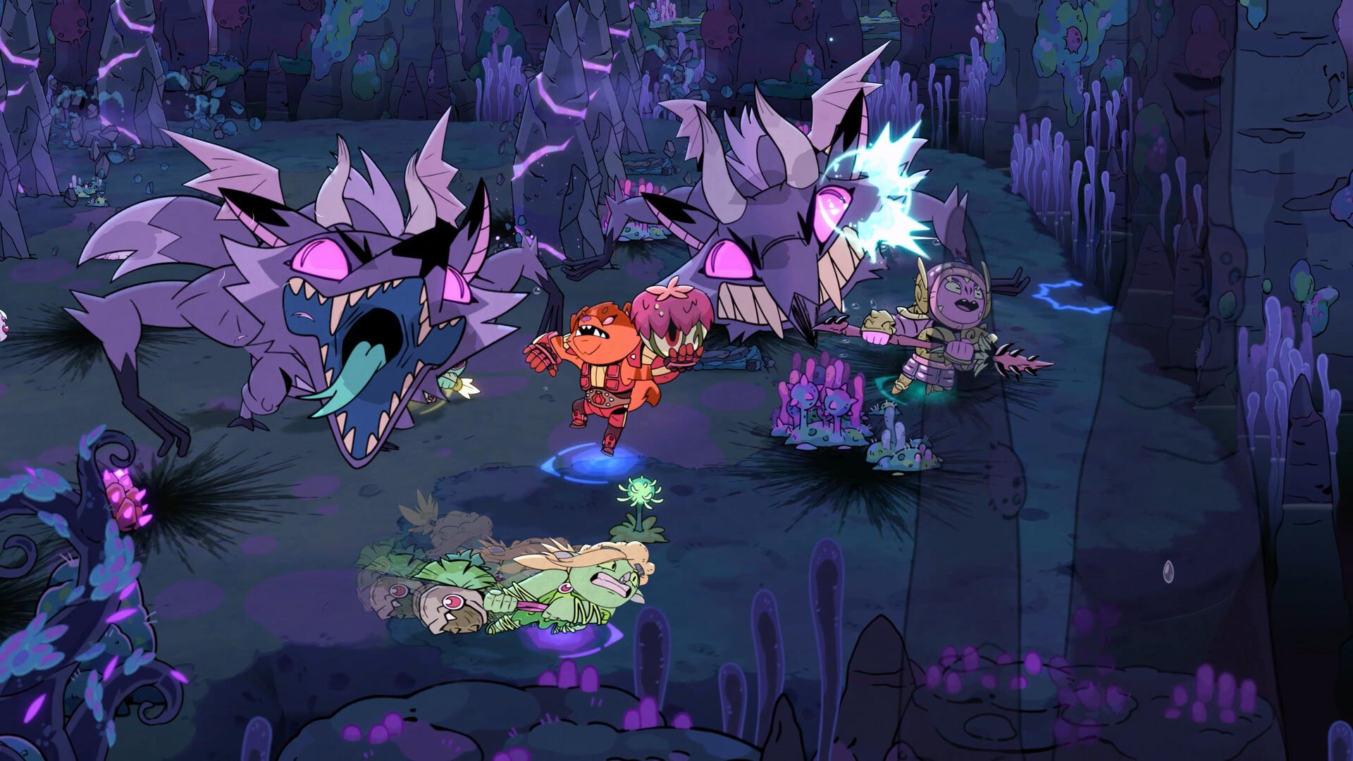 The Don't Starve devs' new cutesy co-cop dungeon crawler is out in early access today