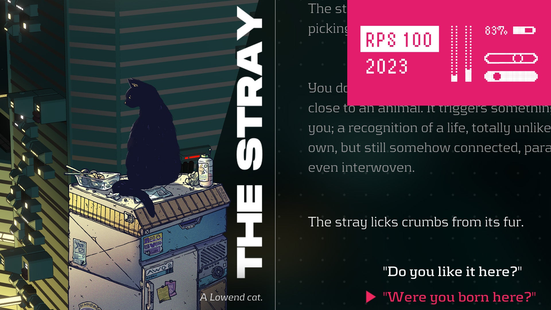 Cat Clarkson Rps The best moment of Citizen Sleeper: meeting the stray cat | Rock Paper ...