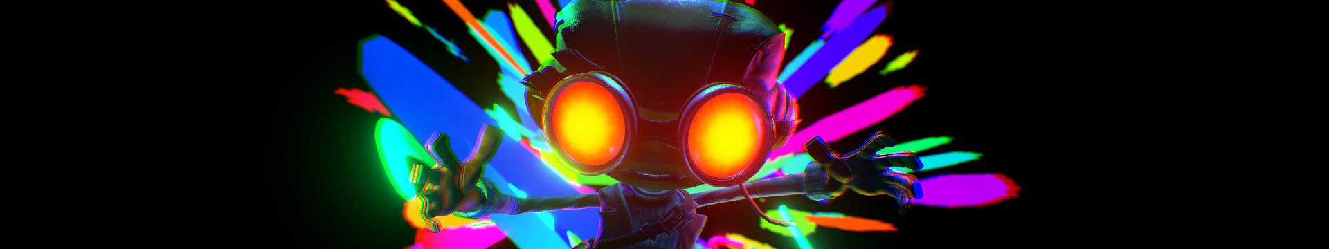Raz stares out at the screen in Psychonauts 2 - 41