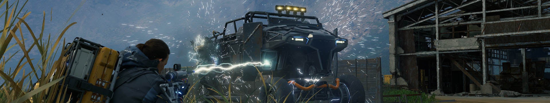 Norman Reedus fights a truck in Death Stranding - 38