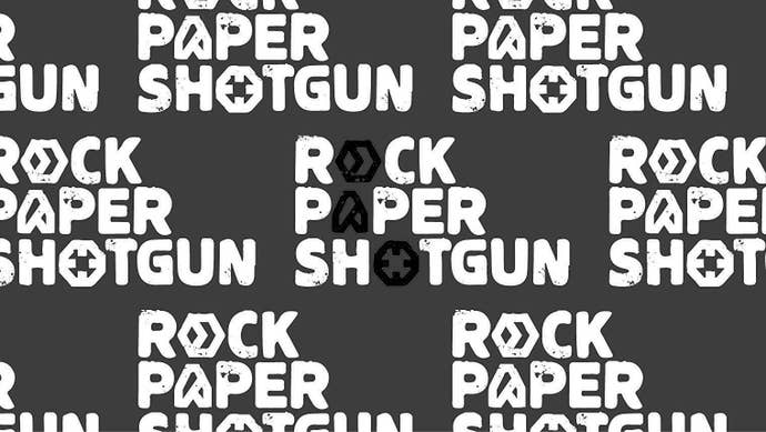 A acheronian mentation of the Rock Paper Shotgun logo.