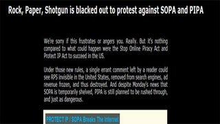 SOPA blackout: JAW, Oddworld, RPS, Gama, SavyGamer protest