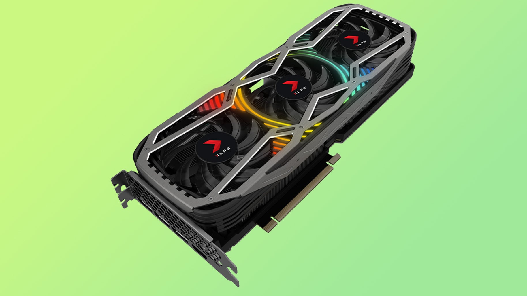 A PNY XLR8 RTX 3080 Ti graphics card