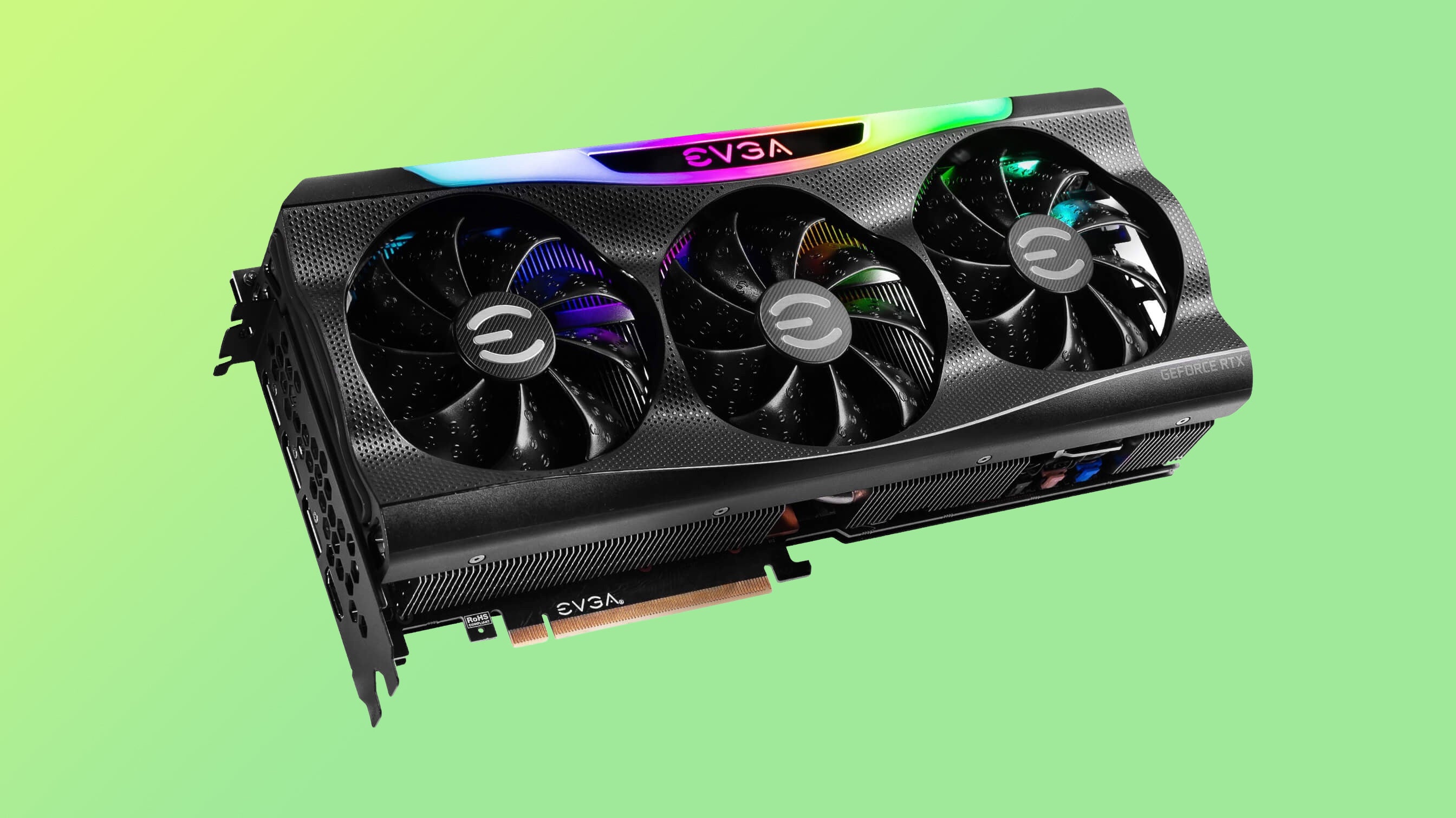a rtx 3080 graphics card made by evga