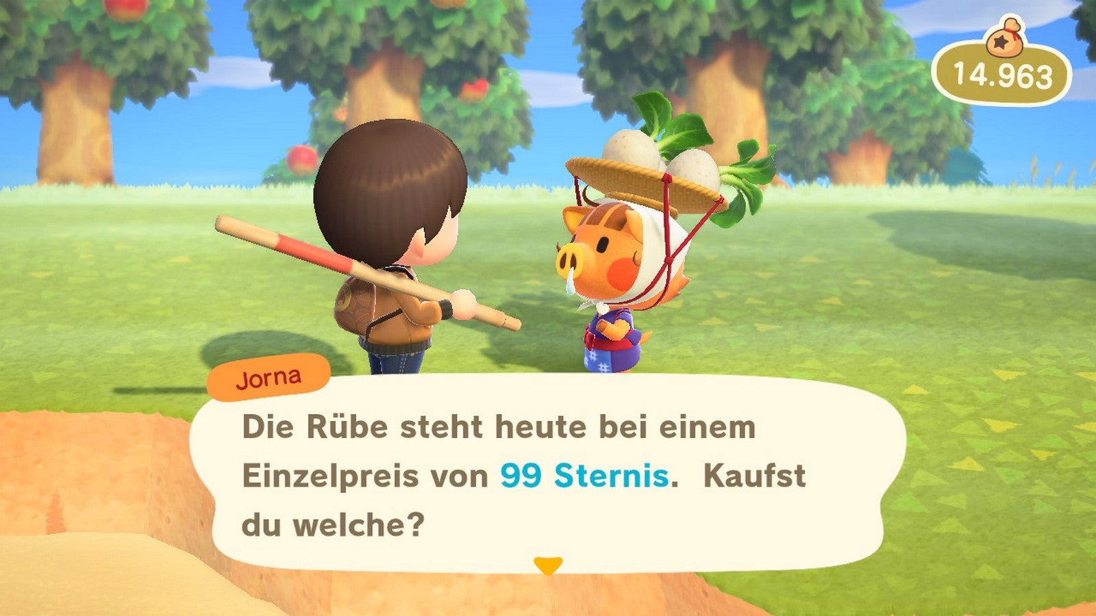 Animal Crossing New Horizons Die besten Rübenpreise bei Jorna und der Rübenhandel Eurogamer.de