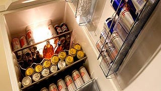 Ruffian Games' fridge full of lager - wonder why?