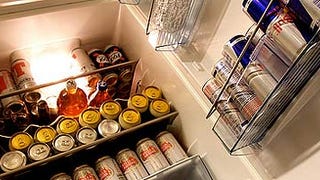 Ruffian Games' fridge full of lager - wonder why?