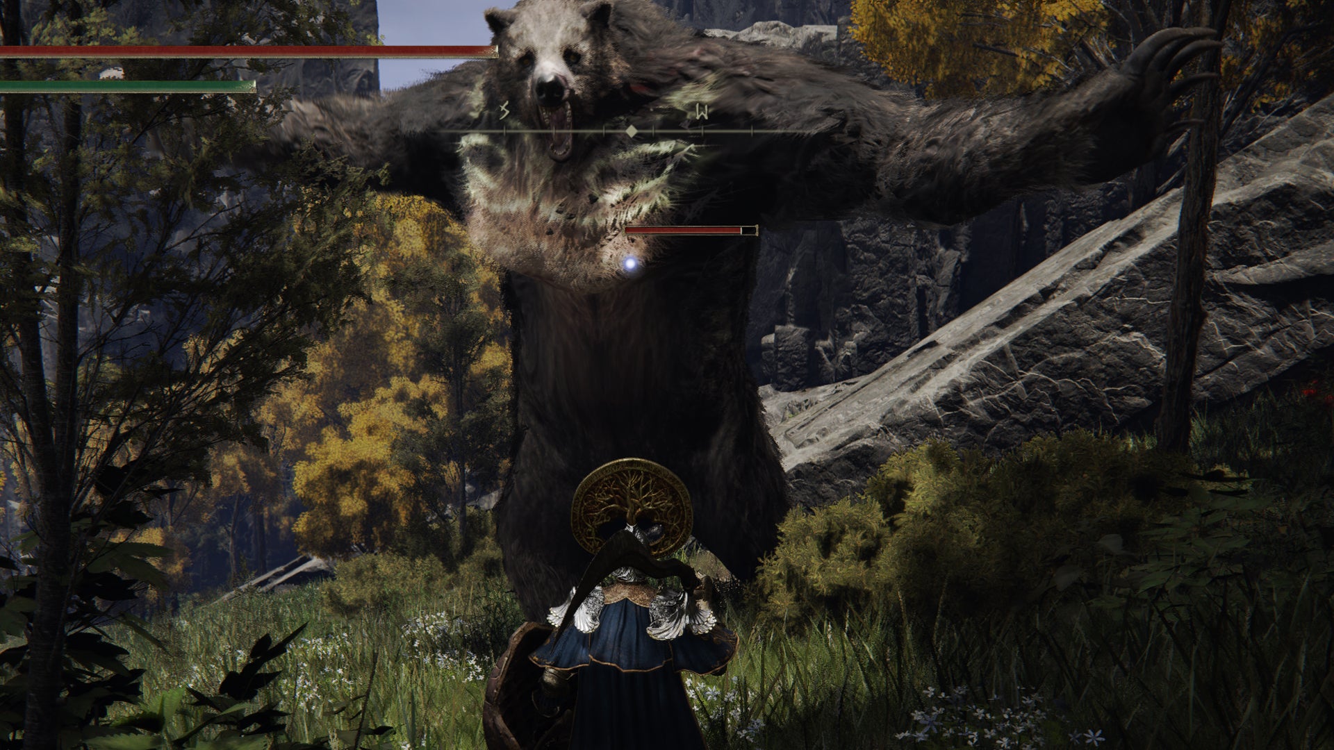 An Elden Ring Rune Bear standing on its hind legs. - 4