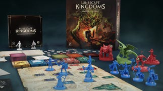 RuneScape Kingdoms: Shadow of Elvarg board game contents