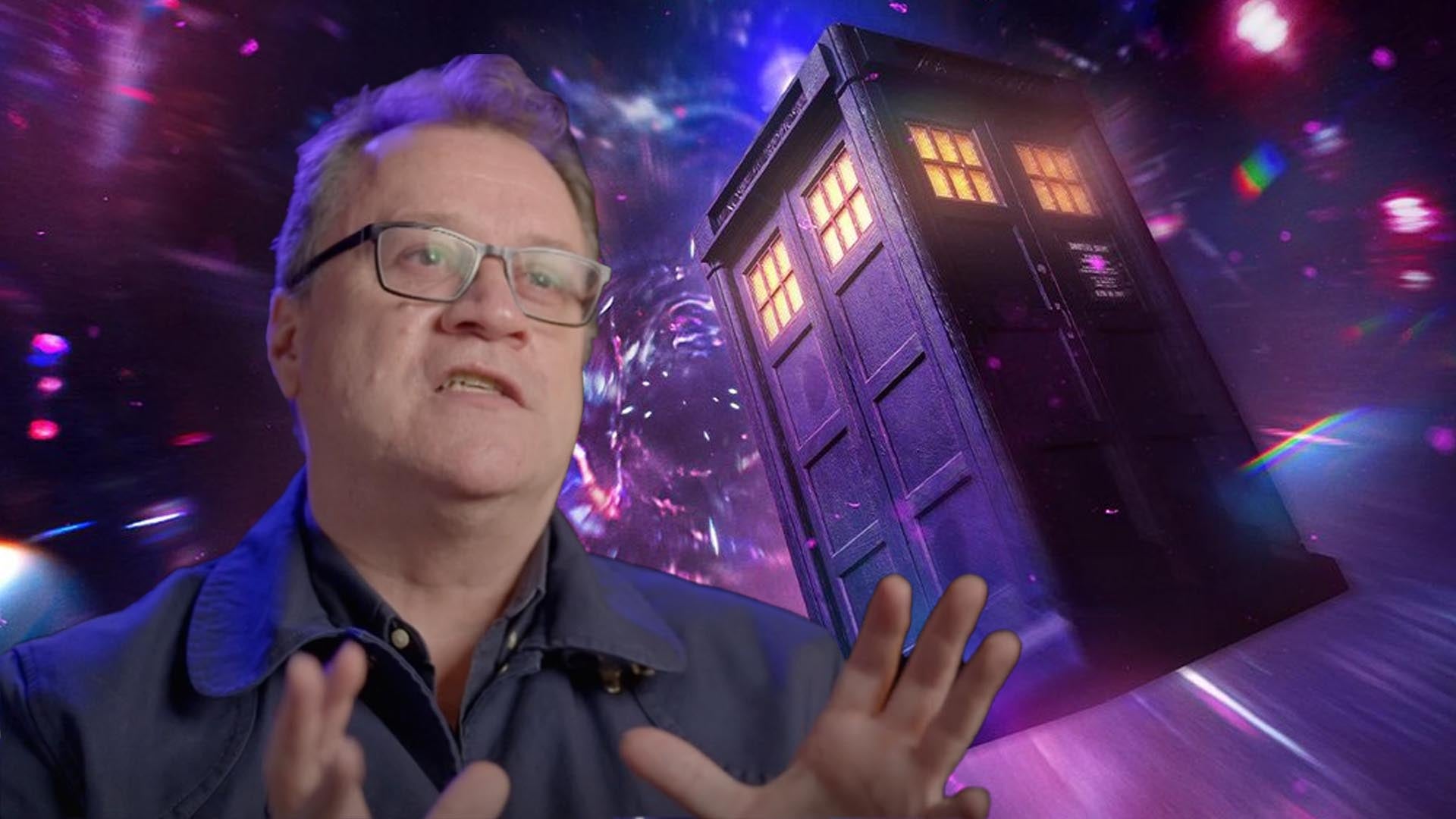 Russell T. Davies and The Tardis - 1