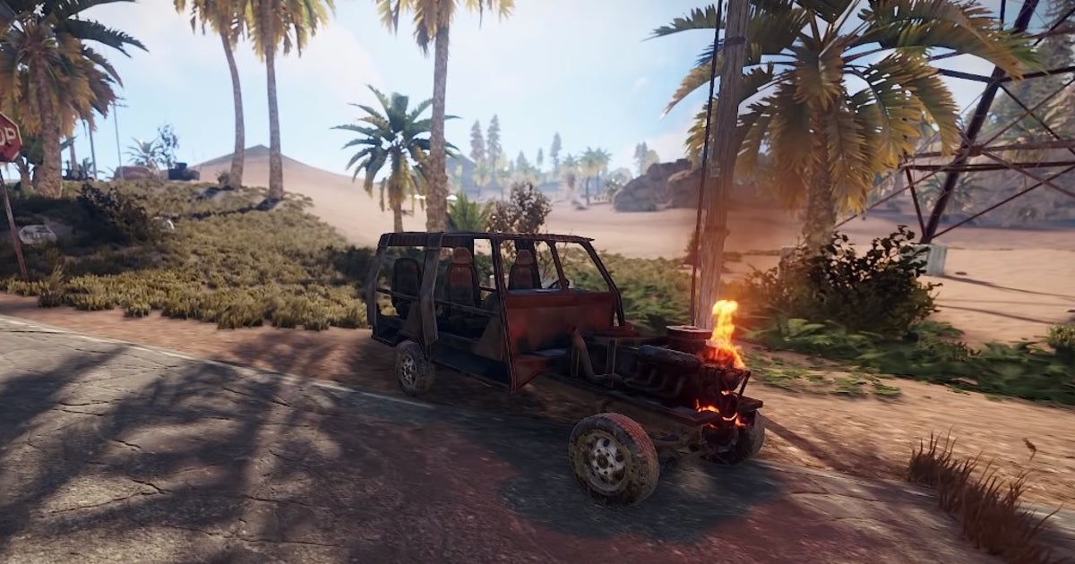 Rust: How to repair and upgrade Modular Vehicles | VG247