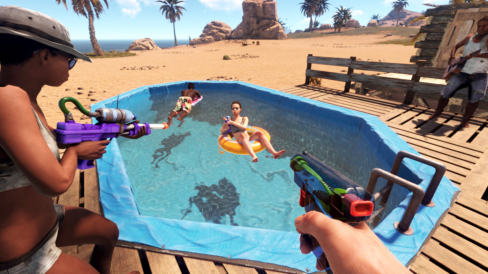 Rust Surf Mod Rust gets rusty boat building, so you can sail in search of ghost ships ...