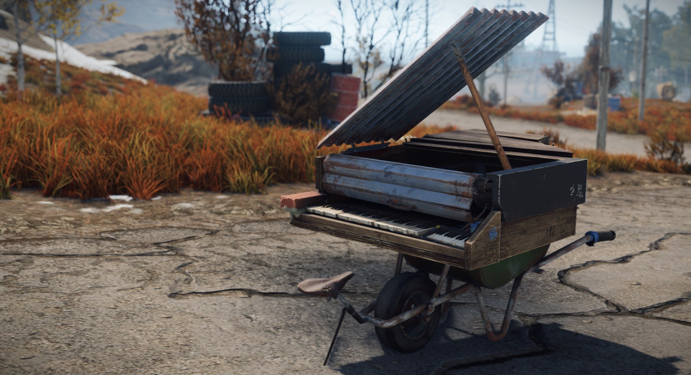 Rust piano store