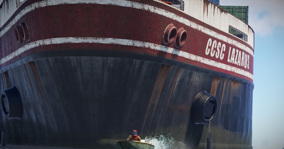 Rust Aligator Rust has added a big radioactive boat for you to squabble over | Rock ...